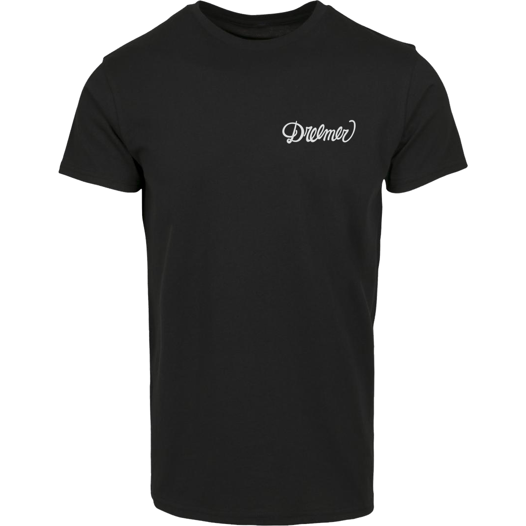 Dreemtum Dreemer - Lettering embroidered T-Shirt House Brand T-Shirt - Black