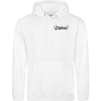Dreemer - Lettering embroidered JH Hoodie - Weiß