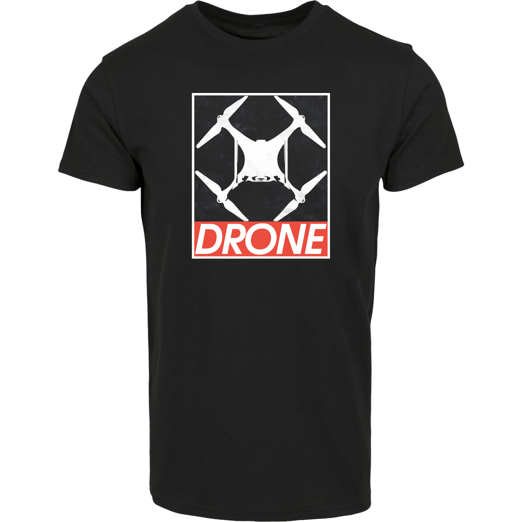 FilmenLernen.de Drone T-Shirt House Brand T-Shirt - Black