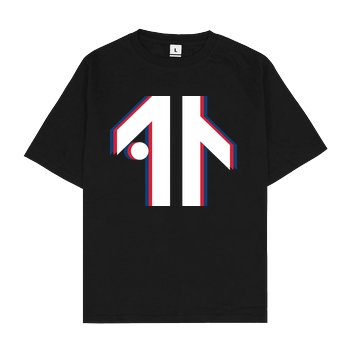 Dustin Dustin Naujokat - Colorway Logo T-Shirt Oversize T-Shirt - Black
