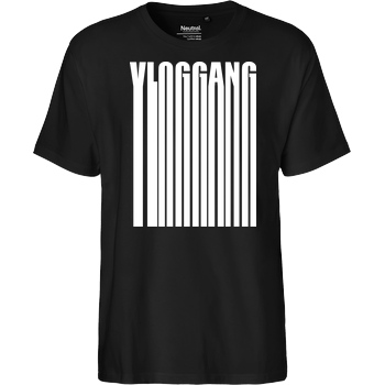 Dustin Dustin Naujokat - VlogGang Barcode T-Shirt Fairtrade T-Shirt - black