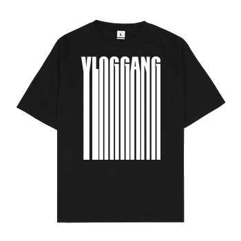 Dustin Dustin Naujokat - VlogGang Barcode T-Shirt Oversize T-Shirt - Black