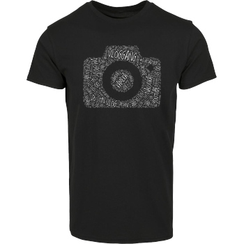 Dustin Dustin Naujokat - VlogGang Camera T-Shirt House Brand T-Shirt - Black