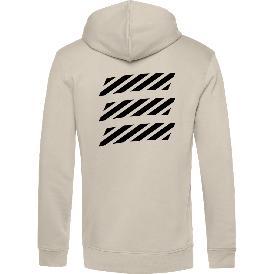 Echtso Echtso - Striped Logo Sweatshirt B&C HOODED INSPIRE - Off-White