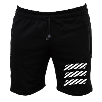 Echtso - Striped Logo Housebrand Shorts