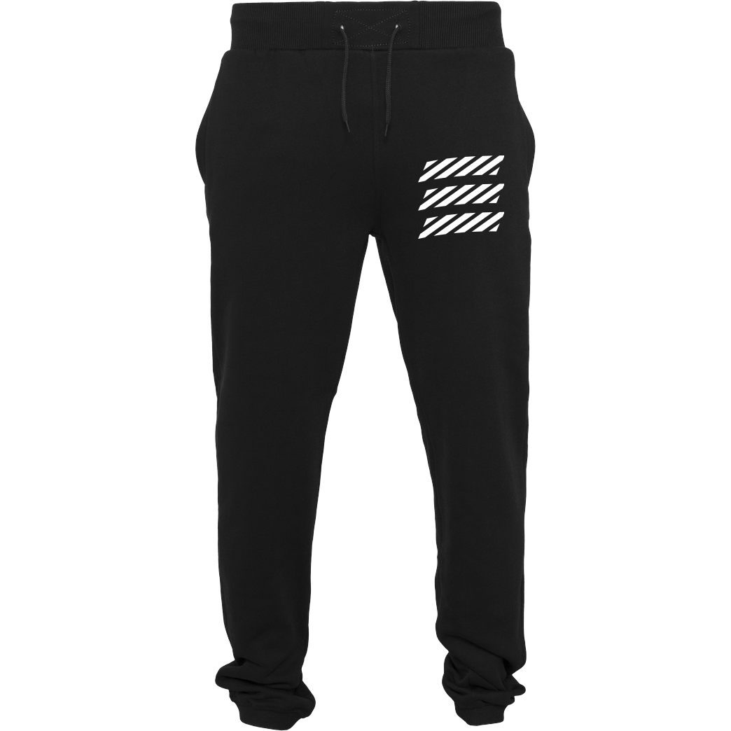 Echtso Echtso - Striped Logo Sonstiges Jogginghose schwarz