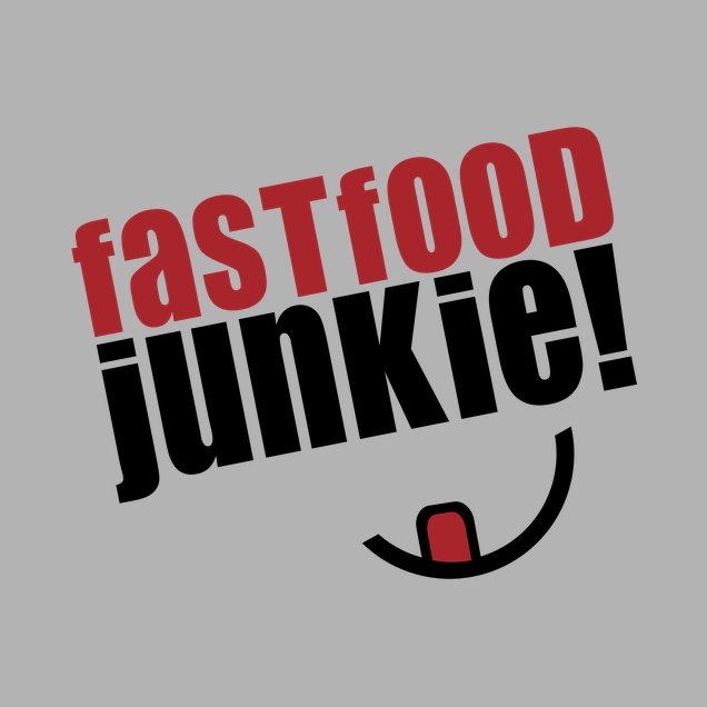 Ehrliches Essen - Ehrliches Essen - Fast Food Junkie schwarz