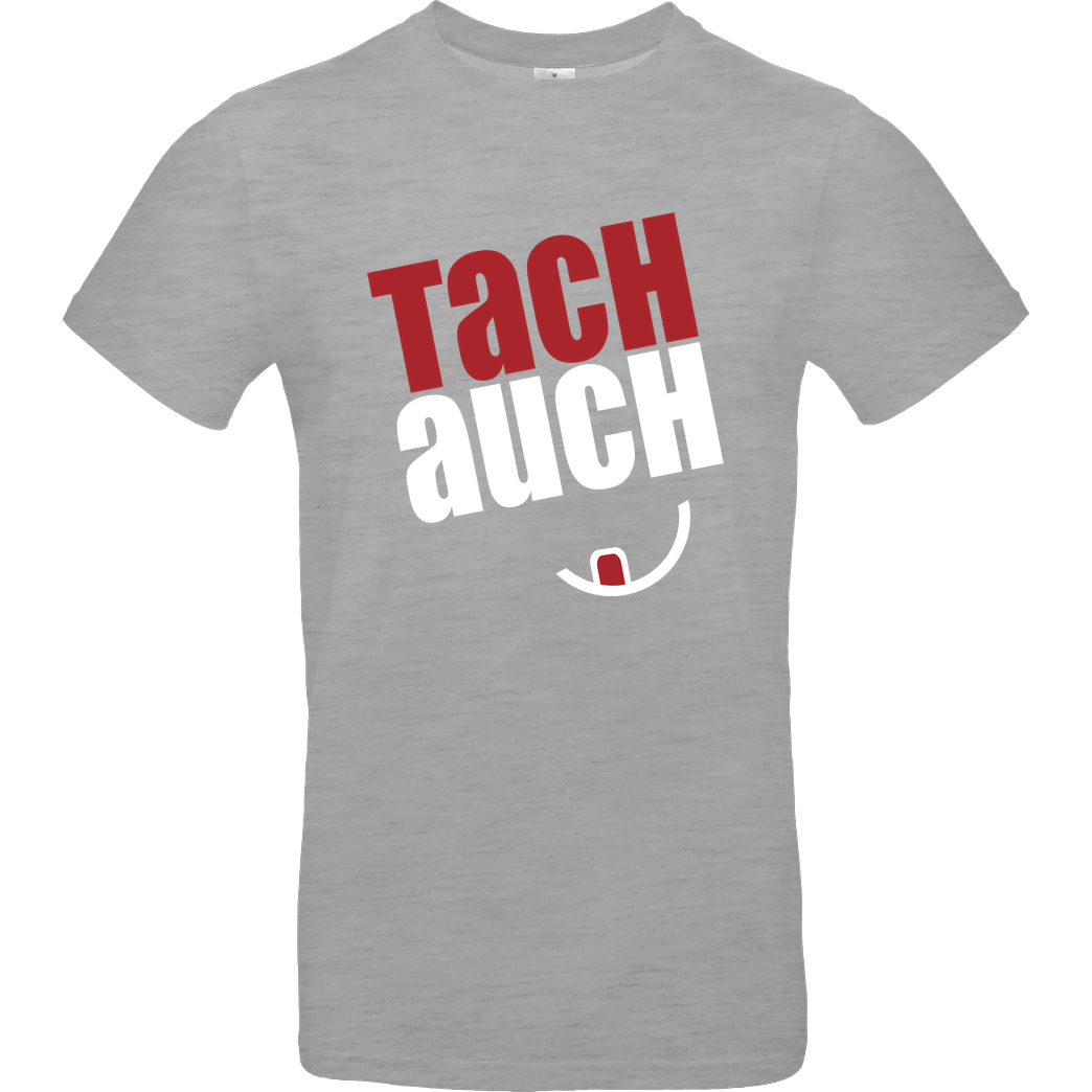 Ehrliches Essen Ehrliches Essen - Tachauch weiss T-Shirt B&C EXACT 190 - heather grey