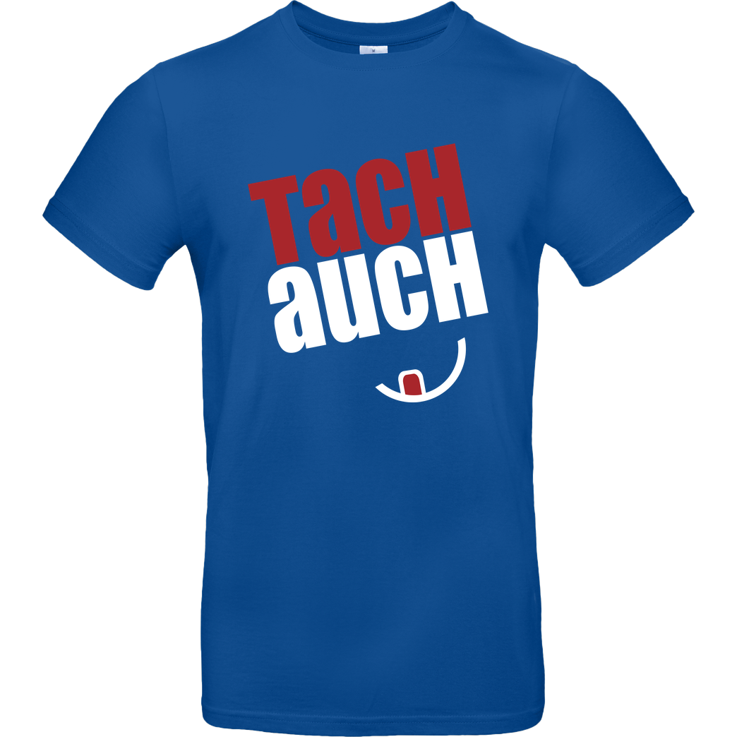 Ehrliches Essen Ehrliches Essen - Tachauch weiss T-Shirt B&C EXACT 190 - Royal Blue