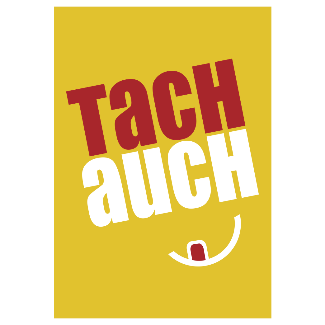 Ehrliches Essen Ehrliches Essen - Tachauch weiss Druck Art Print yellow