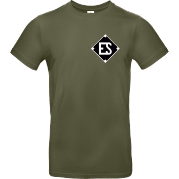 EngineSoldier EngineSoldier - Logo T-Shirt B&C EXACT 190 - Khaki
