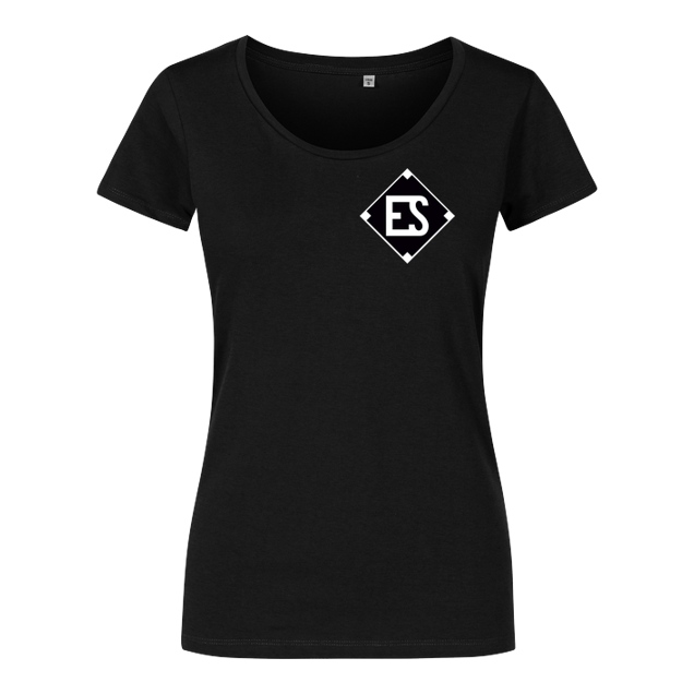 EngineSoldier - EngineSoldier - Logo - T-Shirt - Girlshirt schwarz