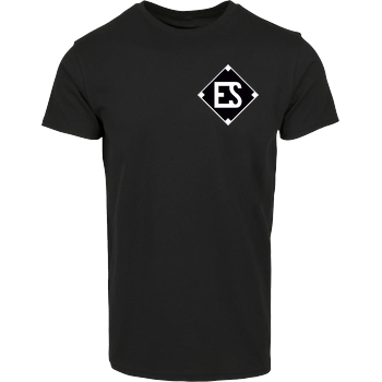EngineSoldier - Logo House Brand T-Shirt - Black