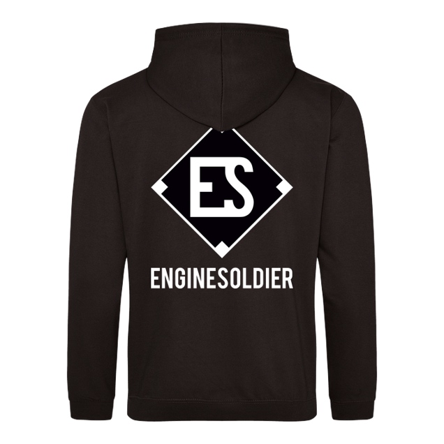 EngineSoldier - EngineSoldier - Logo - Sweatshirt - JH Hoodie - Schwarz