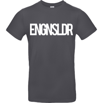 EngineSoldier EngineSoldier - Typo T-Shirt B&C EXACT 190 - Dark Grey