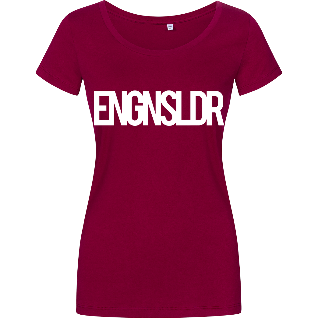 EngineSoldier EngineSoldier - Typo T-Shirt Girlshirt berry