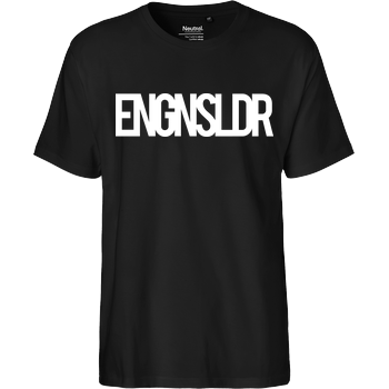 EngineSoldier - Typo Fairtrade T-Shirt - black