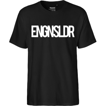 EngineSoldier EngineSoldier - Typo T-Shirt Fairtrade T-Shirt - black