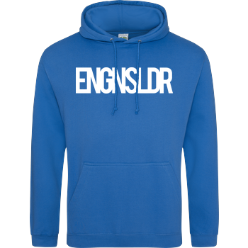 EngineSoldier - Typo JH Hoodie - Sapphire Blue