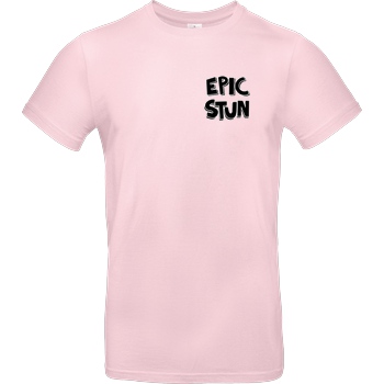 EpicStun EpicStun - Logo T-Shirt B&C EXACT 190 - Light Pink