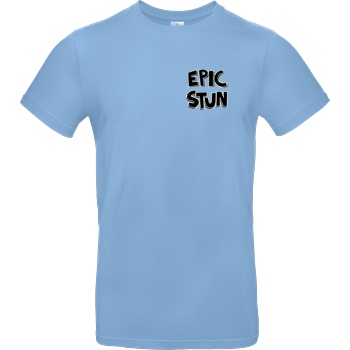 EpicStun EpicStun - Logo T-Shirt B&C EXACT 190 - Sky Blue