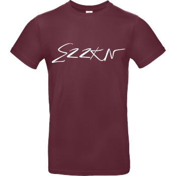 EZZKN EZZKN - EZZKN T-Shirt B&C EXACT 190 - Burgundy