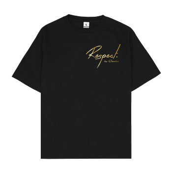 EZZKN - Respect Oversize T-Shirt - Black