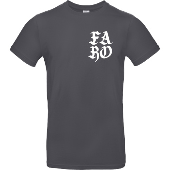 Faro Faro - FARO T-Shirt B&C EXACT 190 - Dark Grey