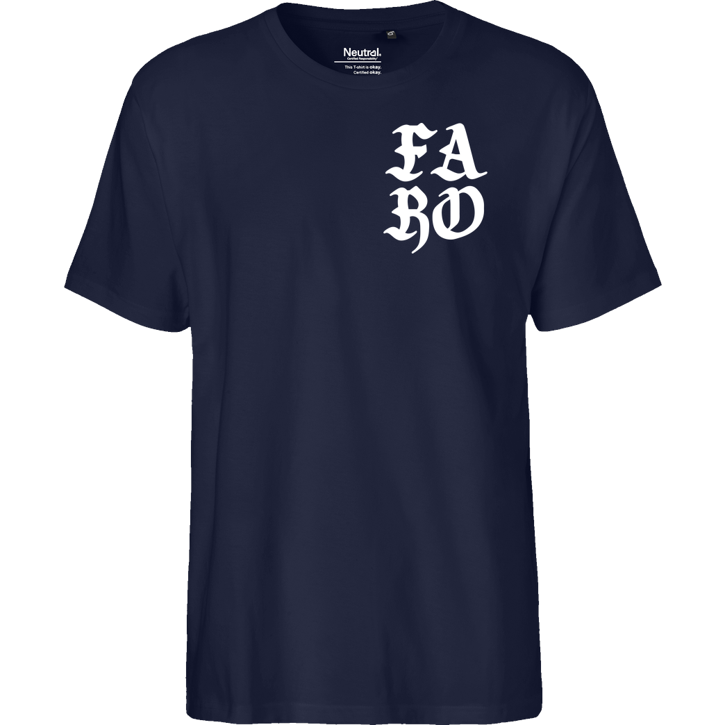 Faro Faro - FARO T-Shirt Fairtrade T-Shirt - navy