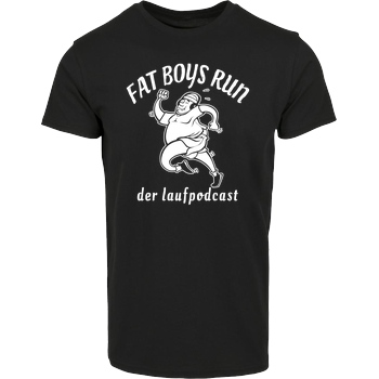 Fat Boys Run Fat Boys Run - Logo T-Shirt House Brand T-Shirt - Black