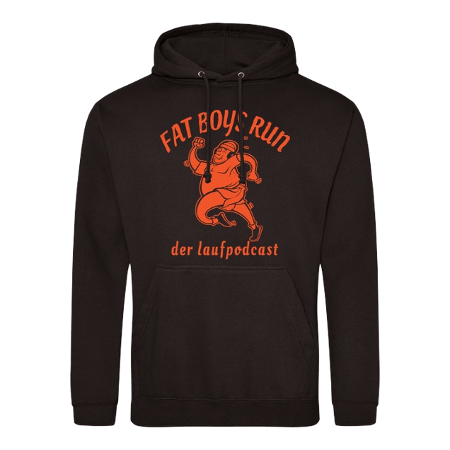 Fat Boys Run - Logo - Sweatshirt - JH Hoodie - Schwarz