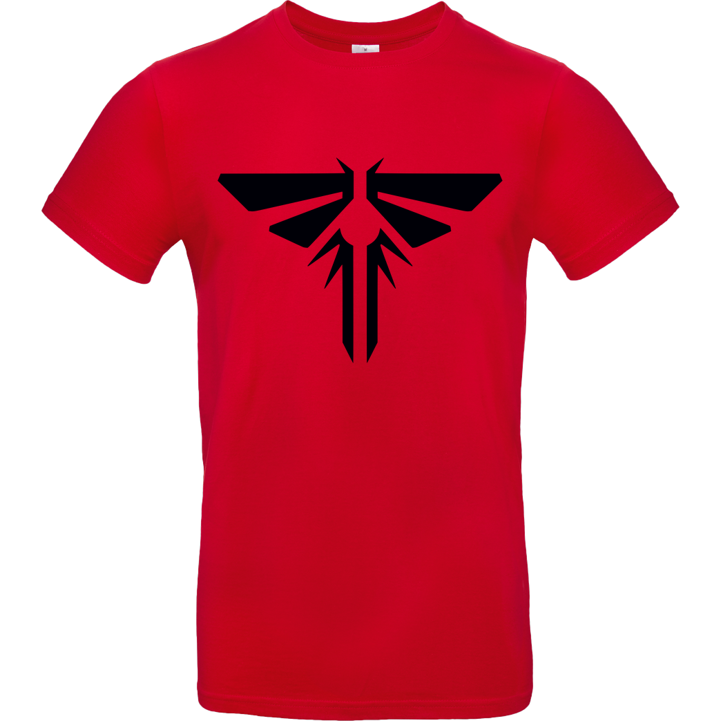 3dsupply Original Fireflies Logo T-Shirt B&C EXACT 190 - Red