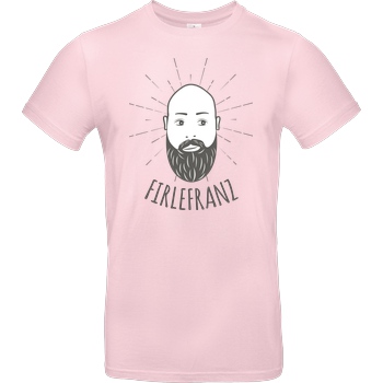 Firlefranz Firlefranz - Logo T-Shirt B&C EXACT 190 - Light Pink