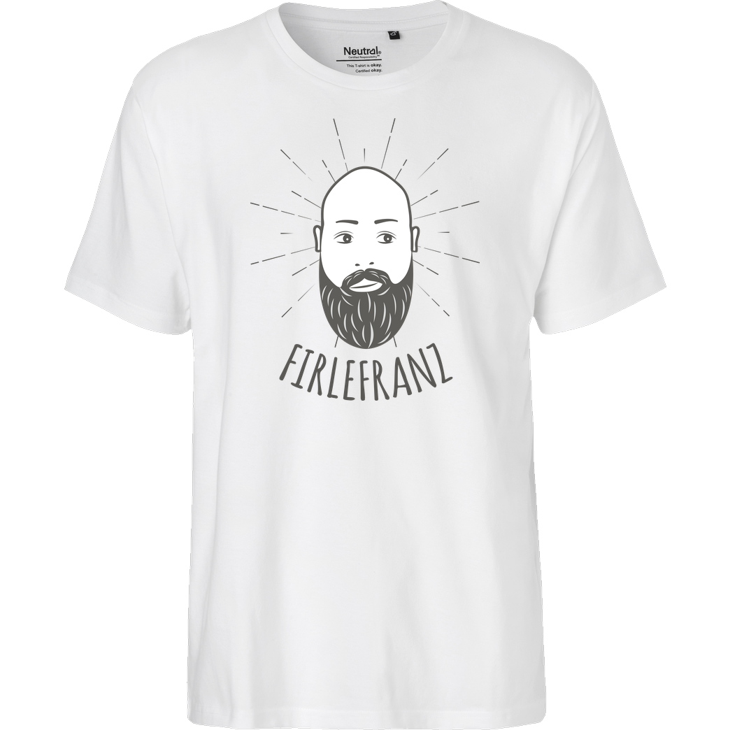 Firlefranz Firlefranz - Logo T-Shirt Fairtrade T-Shirt - white