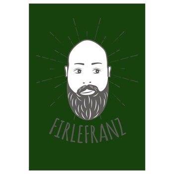 Firlefranz - Logo Art Print green