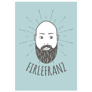 Firlefranz - Logo Art Print mint