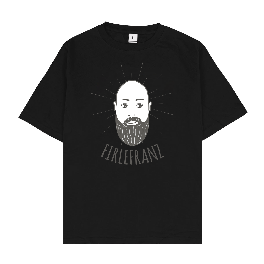 Firlefranz Firlefranz - Logo T-Shirt Oversize T-Shirt - Black