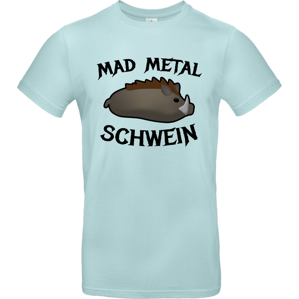Firlefranz Firlefranz - MadMetalSchwein T-Shirt B&C EXACT 190 - Mint