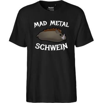 Firlefranz Firlefranz - MadMetalSchwein T-Shirt Fairtrade T-Shirt - black