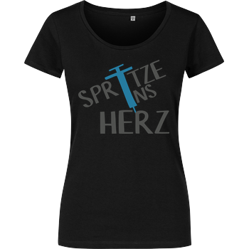 FirleFranz - Spritze Girlshirt schwarz