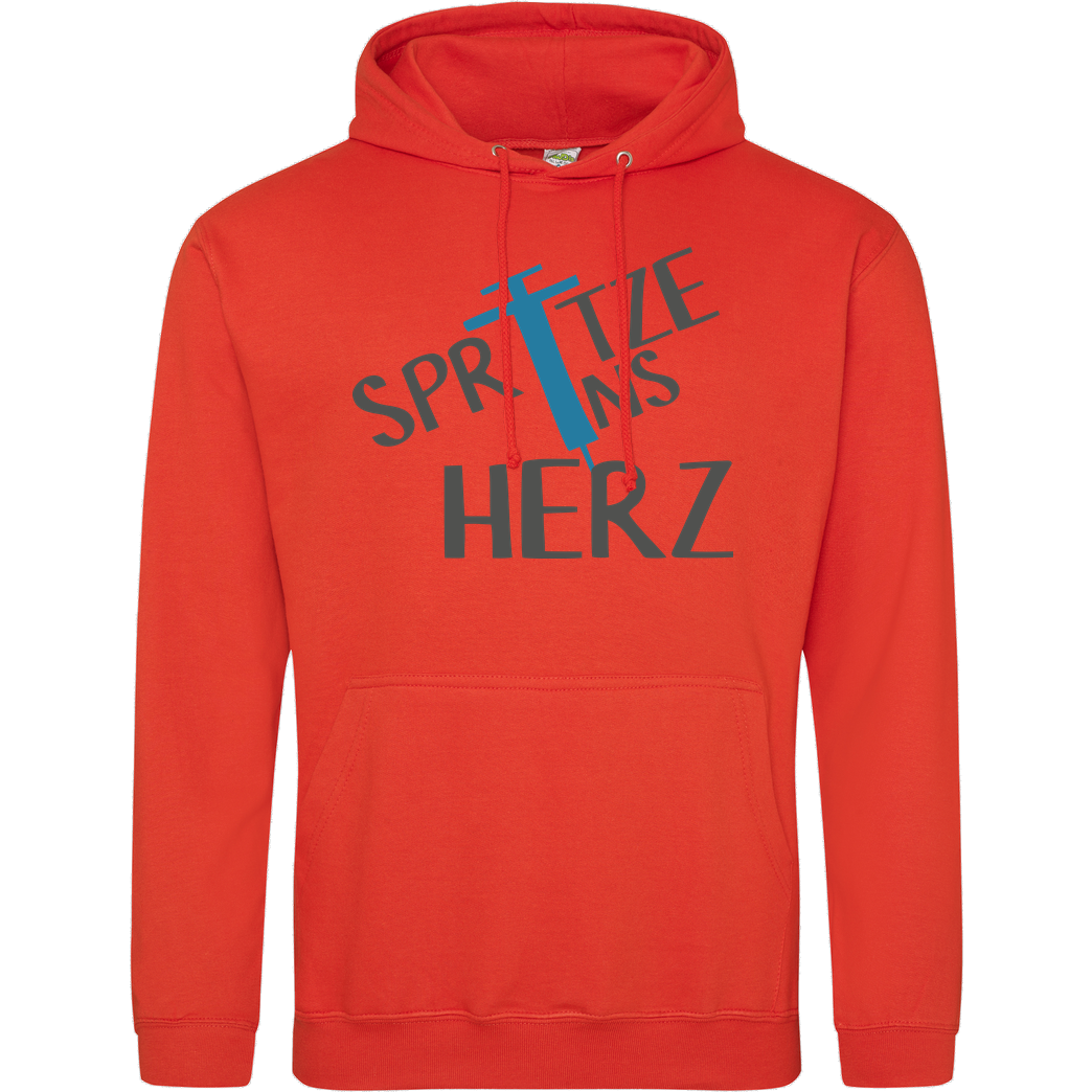 Firlefranz FirleFranz - Spritze Sweatshirt JH Hoodie - Orange