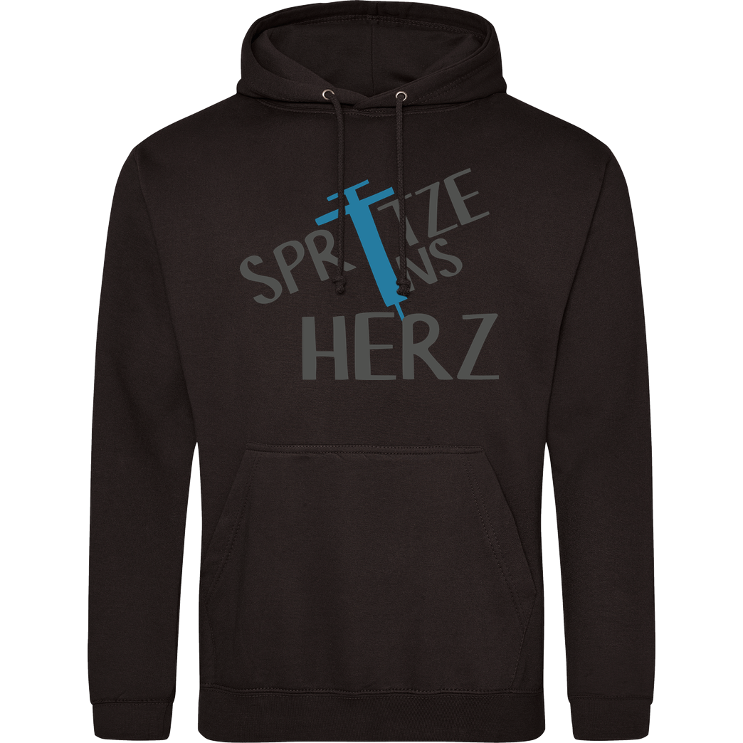 Firlefranz FirleFranz - Spritze Sweatshirt JH Hoodie - Schwarz