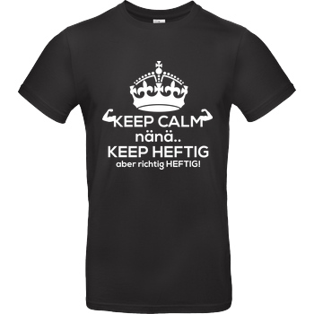 Fischer TV FischerTV - Keep calm T-Shirt B&C EXACT 190 - Black