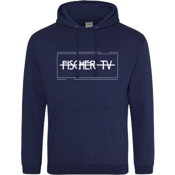 FischerTV - Logo plain JH Hoodie - Navy