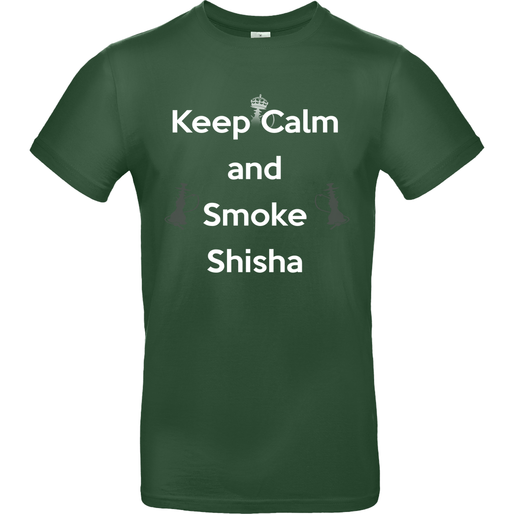 Fischer TV FischerTV - Smoke Sisha T-Shirt B&C EXACT 190 -  Bottle Green