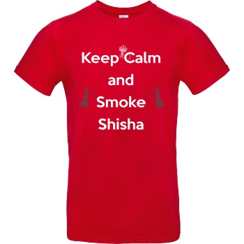 Fischer TV FischerTV - Smoke Sisha T-Shirt B&C EXACT 190 - Red
