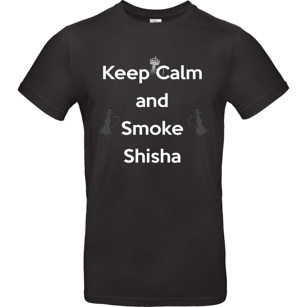 Fischer TV FischerTV - Smoke Sisha T-Shirt B&C EXACT 190 - Black