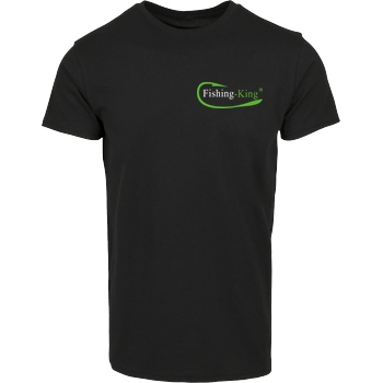 Fishing-King Fishing King - Queen T-Shirt House Brand T-Shirt - Black