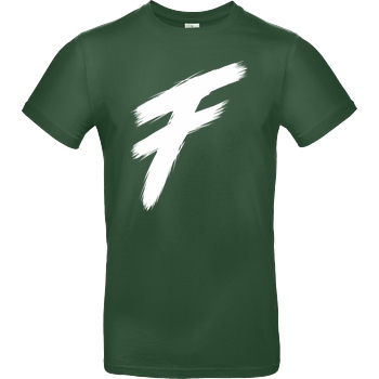 Freasy Freasy - F T-Shirt B&C EXACT 190 -  Bottle Green