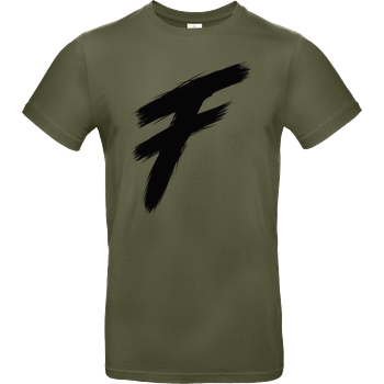 Freasy Freasy - F T-Shirt B&C EXACT 190 - Khaki